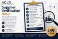 Supplier Verification Basic